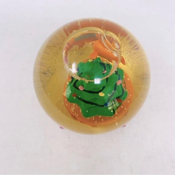 Department 56 Cat On The Goldfish Bowl Musical Snow Globe 1994 - Picture 7 of 8